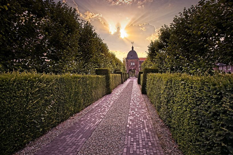 Zonsopgang Kasteel Cartils van Rob Boon