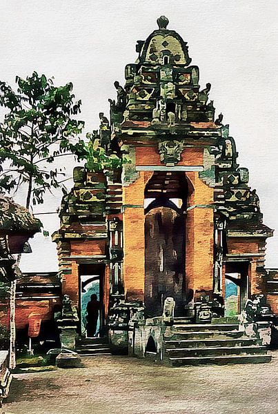 Balinese Temple 10 by Dorothy Berry-Lound