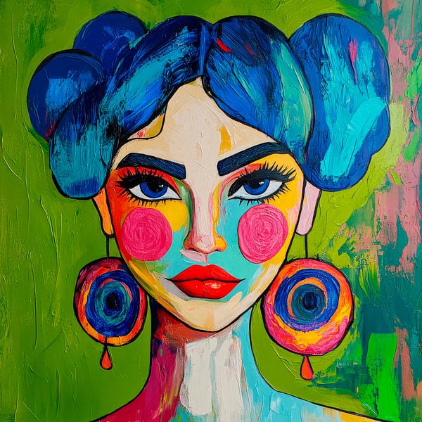 Vivid colours and facial expressions by Poster Art Shop