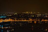 Amsterdam's Oosterdok in the evening. by Don Fonzarelli thumbnail