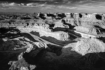Dead Horse Point in Black and White