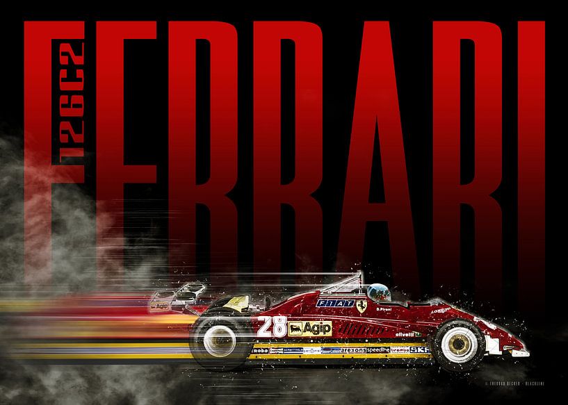 Ferrari 126C2 par Theodor Decker
