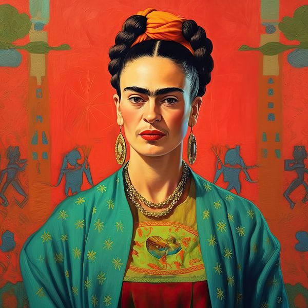 Painting Frida by Wonderful Art