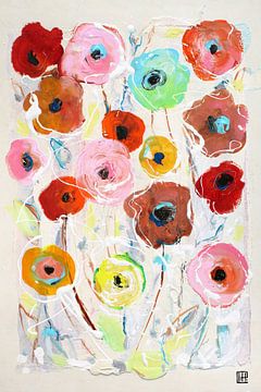 Lucky flowers van Atelier Paint-Ing