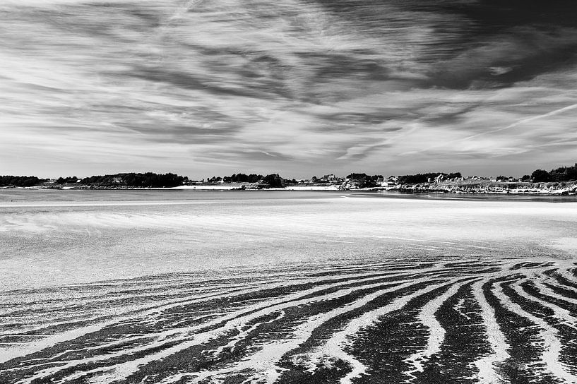 Brittany low tide by Bernd Döbel