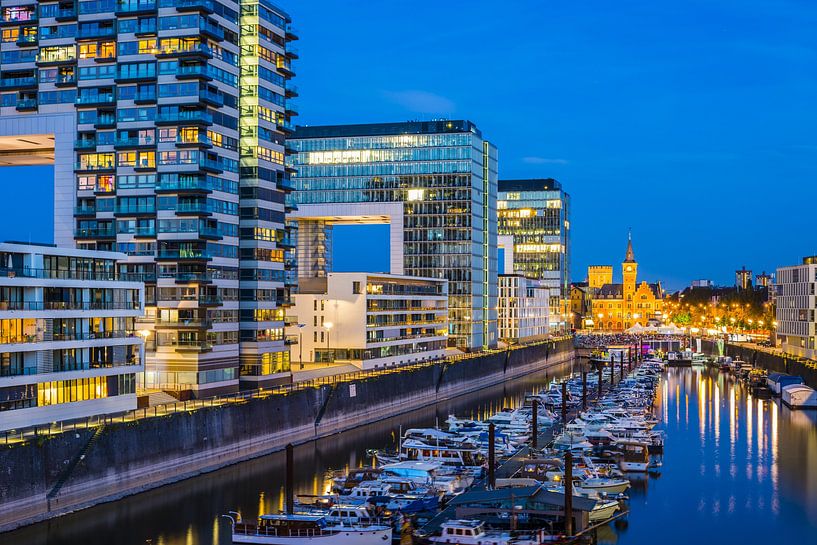 Marina in Cologne by Walter G. Allgöwer