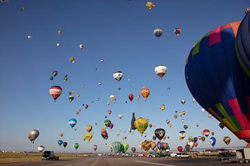 Hete Luchtballon festival van Cornelius Fontaine