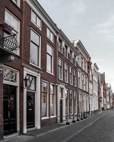 Straat in Utrecht van Kim de Been