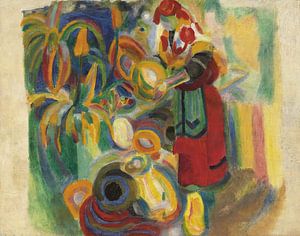 Die große Portugiesin (Studie) von Robert Delaunay