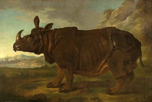 Rhinoceros, Jean-Baptiste Oudry