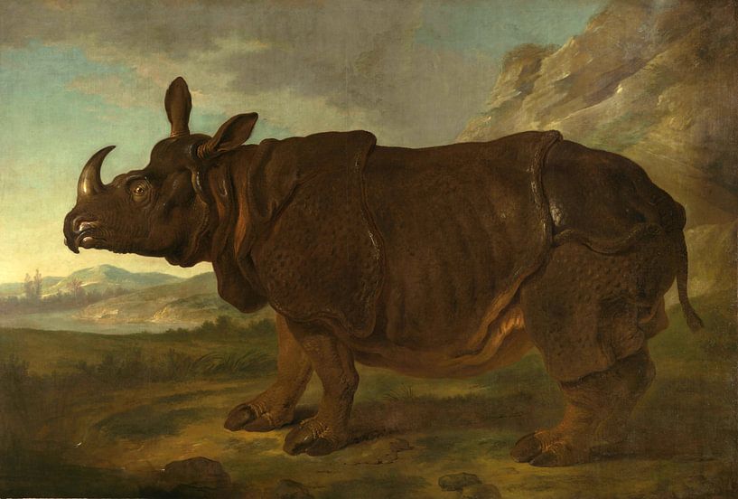 Nashorn, Jean-Baptiste Oudry von Meisterhafte Meister