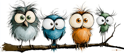 Funny Little Birds