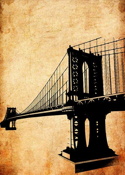 Brooklyn Bridge by Pus Meong Art