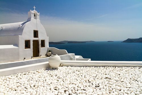 Kapelle in Santorini