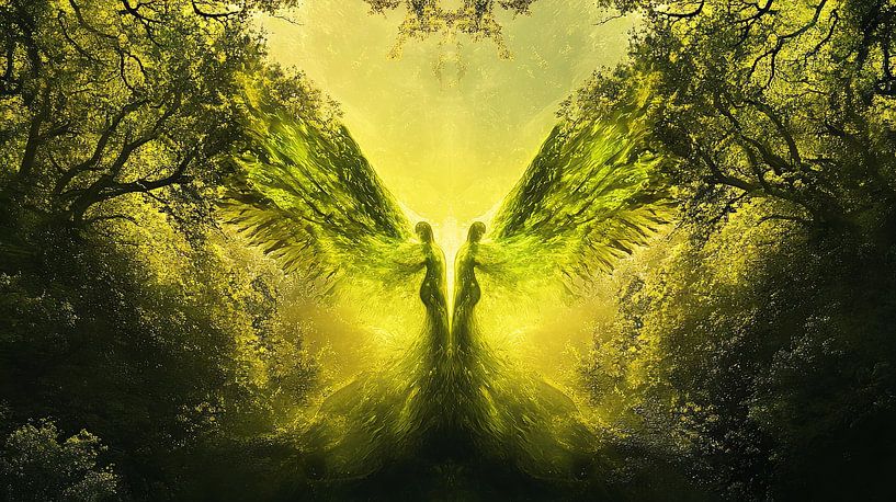 malerischer Wald von Egon Zitter