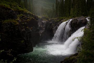 Rjukandefossen waterfall Norway by Heleen Klop