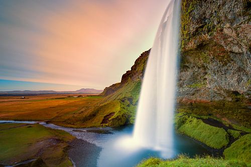 Seljalandsfoss-Wasserfall