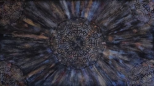 Metallic Mandala – Rust en Dynamiek
