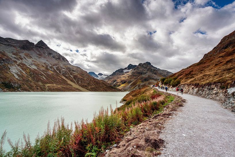 Silvretta reservoir by Rob Boon