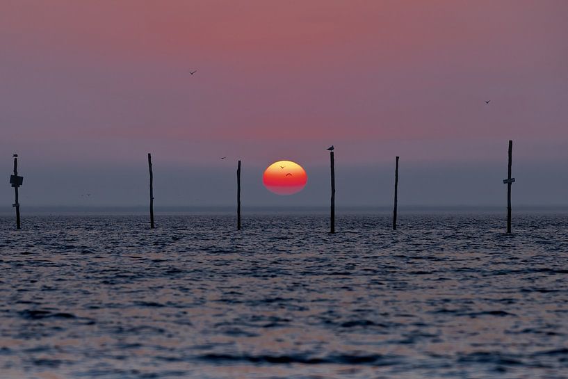 Sunset over the Western Scheldt by HylkoPhoto