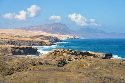 Küste bei La Pared auf Fuerteventura von Michael Valjak