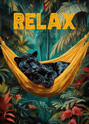 Panthère Relax – Zone de Sérénité dans la Jungle