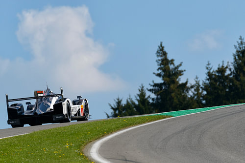 Porsche 919 Hybrid race auto op Spa Francorcahmps