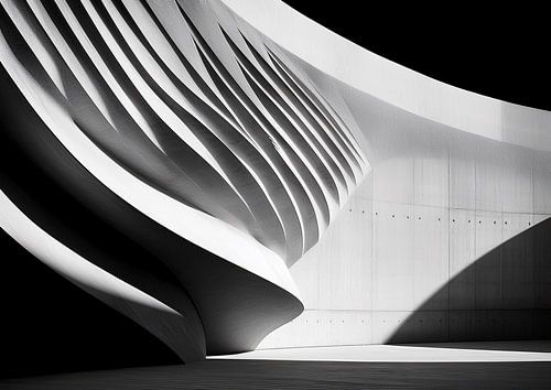 stedelijke architectuur met een bijna muzikale precisie