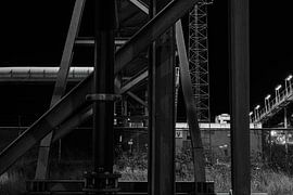 Lines and surfaces on the Maasvlakte in Rotterdam by Cobi de Jong