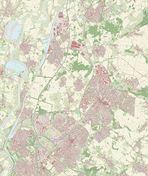 Carte de Sittard-Geleen