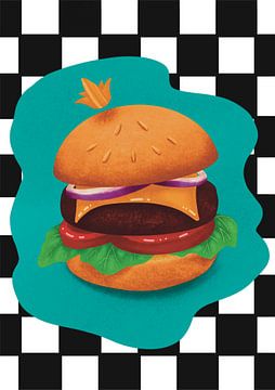 Burger Queen van Sabrina Timmermans