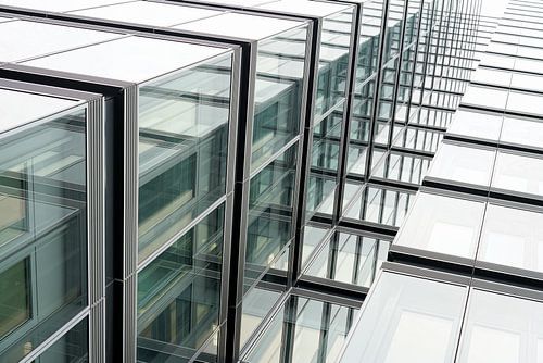 Façade en verre