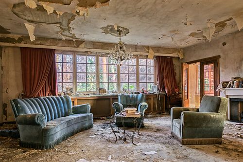 Lost Place - Der blaue Salon