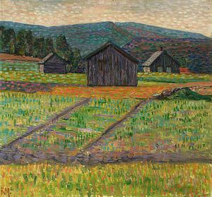 Konrad Mägi - Norwegische Landschaft