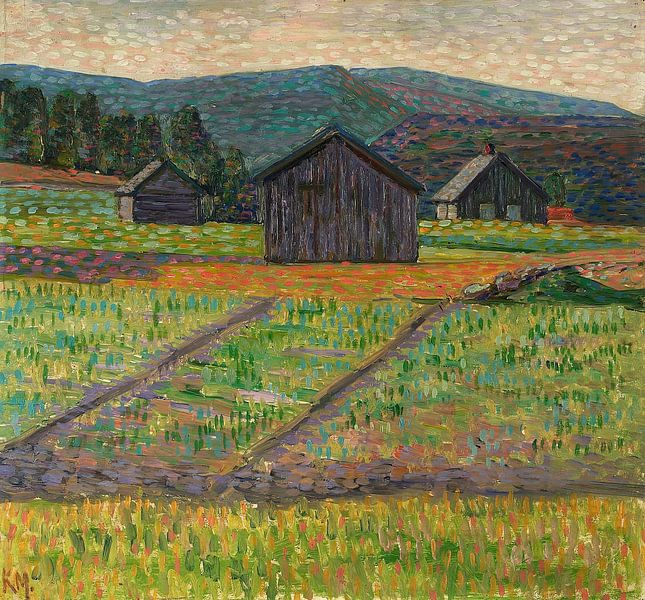 Konrad Mägi - Norwegian landscape by Peter Balan