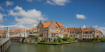 Houses in Enkhuizen by Martijn Tilroe