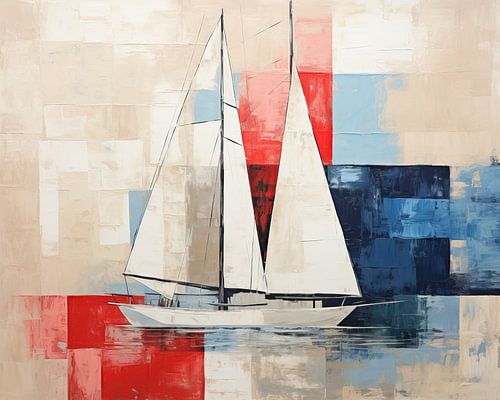 Zeilen Schilderij
