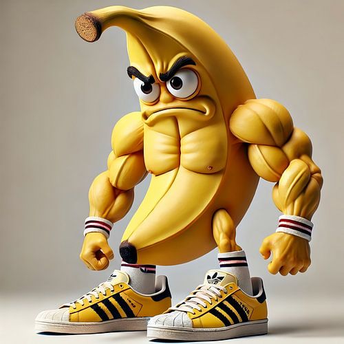 De woeste bananenstrijder