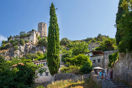 Počitelj, Bosnië en Herzegovina – eeuwenoude stad aan de Neretva