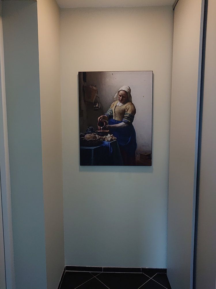 The Milkmaid - Vermeer painting 
