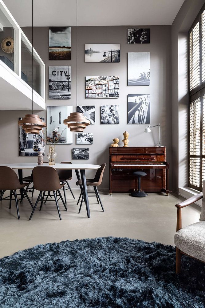 New York Highrise (Noir et Blanc) (vu chez vtwonen) par JPWFoto