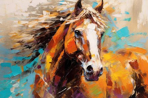 Paardenportret van ARTemberaubend