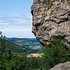 Rotsformatie in Sauerland van Melissa van der Wolde
