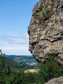 Rock formation in Sauerland by Melissa van der Wolde