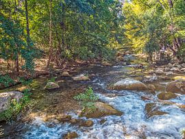 Flowing Water From Yazili Waterfall by Nature Life Ambience