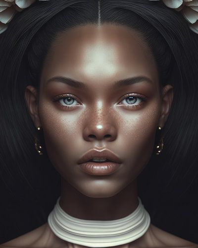 Portret "Queen of the earth"