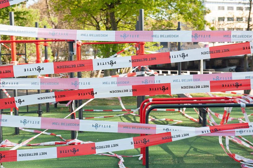Police ribbon not entered by Richard Wareham