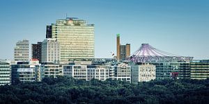 Berlin Skyline / Potsdamer Platz van Alexander Voss