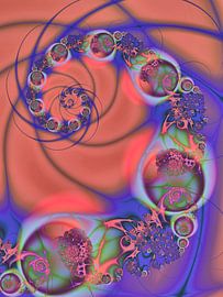 luminous spiral 111 by Claudia Gründler