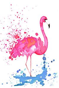 Flamingo van Jolanda Berbee